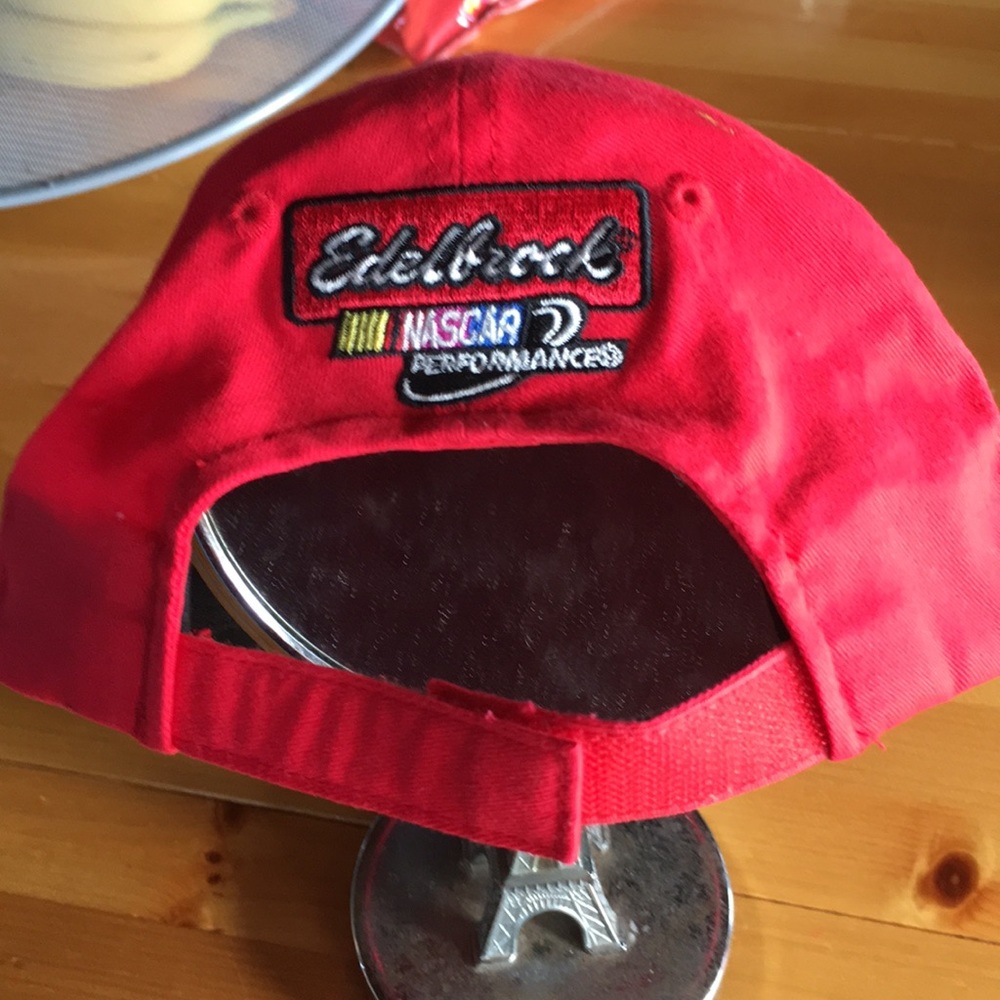 Edelbrock SnapBack hat Red - Picture 6 of 7